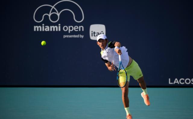 NG体育APP-迈阿密首胜 商竣程本赛季对世界前50战绩：6胜3负！